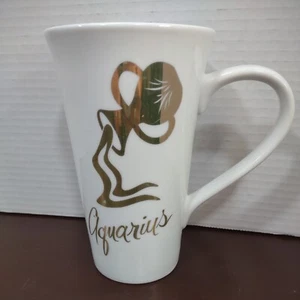 Taza de café Coventry Golden Zodiac Acuario cerámica porcelana elección de diseñadores - Imagen 1 de 12