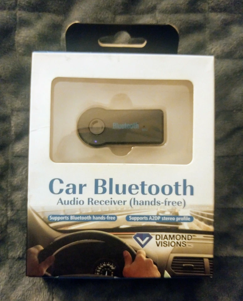 Diamond Visions Car Bluetooth Audio Receiver, 3.5 mm adapter - Image 1 of 4