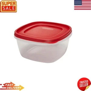 Rubbermaid EasyFindLid, 14 Cup, Square Plastic Food Storage Container - Picture 1 of 6