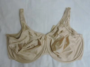 38H Wacoal Basic Beauty Underwire Full Figure Seamless 855192 Ivory - Picture 1 of 8