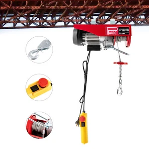 1763lbs 220V Electric Hoist with Wired Remote Control & Single/Double Slings AU - Picture 1 of 18