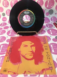 Billy Squier: ROCK ME TONIGHT / CAN'T GET NEXT TO YOU 45 RPM WITH PIC. SLEEVE NM - Picture 1 of 2