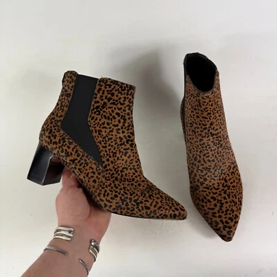 Botín para mujer Cole Haan Etta 8 animal estampado puntiagudo W23019 Foto 1 de 4