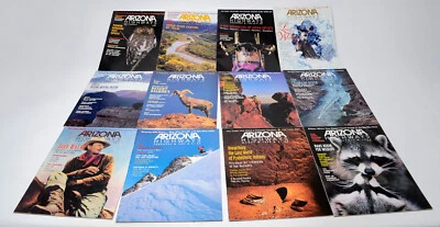 Arizona Highways Magazine set x12, 1992 full year Native American Southwest VTG - Image 1 of 4