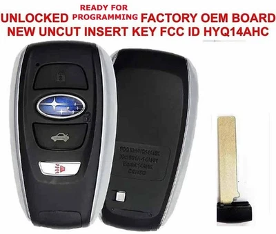 Subaru BRZ STI OUTBACK SMART UNLOCKED OEM USED Remote UNCUT Key Fob HYQ14AHC - Image 1 of 4