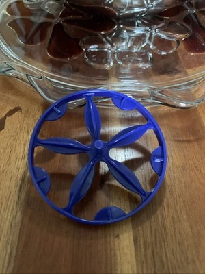 Tupperware Ersatzteile Quirlscheibe Mix Fix Behälter 250 ml. Blau,Ø7cm. - Bild 1 von 4