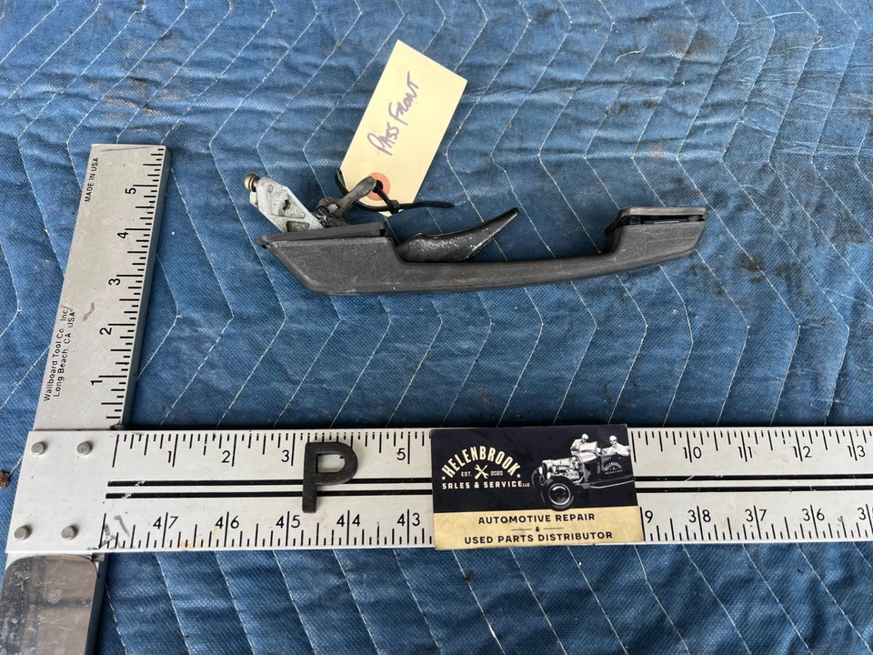 Manija exterior derecha derecha de la puerta OEM #3846EM Volvo 740 940 1989-1995 sedán Foto 1 de 4