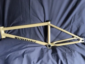 We The People WTP Pathfinder Cream Soda 21.25 BMX Bicycle Frame - Picture 1 of 6