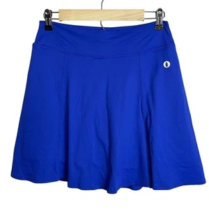 Dona Jo Skort Size L (2) – Blue Flounce Hem Athleisure Activewear Skirt - Picture 1 of 4