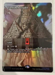 Tarnished Citadel (Borderless) Foil Avatar (TLA) Eternal-Legal Magic MTG NM  - Picture 1 of 2
