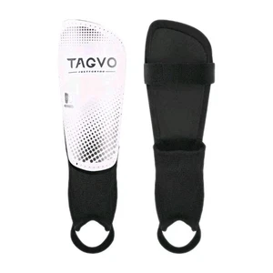 Tagvo Jugend Fußball Hartschalen Schienbeinschoner Größe Medium weiß - Bild 1 von 3