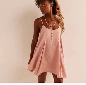 Free People Pick Me Up Mini Dress Size Xs Medium Middleton - Picture 1 of 5