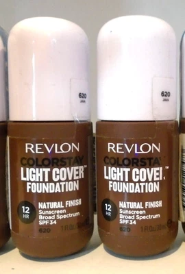 Revlon ColorStay Light Cover Natural Finish Foundation 620 JAVA 1 oz Ea 2-PACK - Image 1 of 2