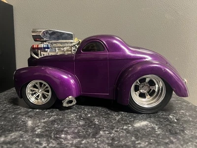 41 Willys Coupe Purple Muscle Machines 1:18 Die Cast  - Image 1 of 4
