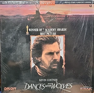 Dances With Wolves Widescreen Laserdisc LD Kevin Costner Mint Discs - Picture 1 of 2