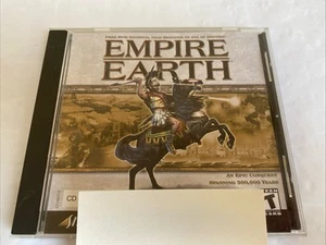 Empire Earth PC Game CD-ROM Jewel Case w/ CD Key 2001 - Picture 1 of 15
