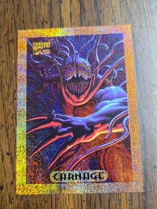 1994 Marvel Masterpieces - Gold Holofoil - #2 CARNAGE  - Picture 1 of 2