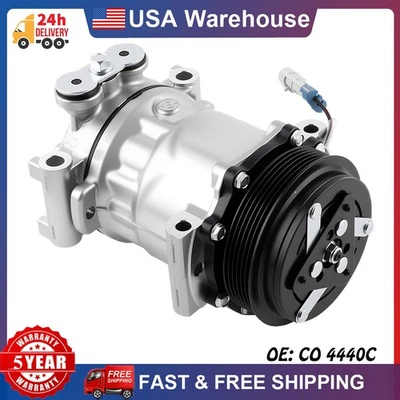 AC Compressor CO 4440C For Chevy K1500 3500 2500 P30 1996-1999 GMC C1500 2500 * - Изображение 1 из 4
