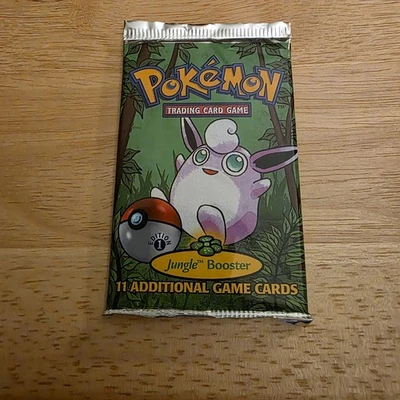 ЗАПЕЧАТАННЫЙ В ЗАВОДСКОЙ УПАКОВКЕ 1999 Pokemon Jungle 1-ое издание набор бустеров | Wigglytuff | WOTC - Изображение 1 из 3