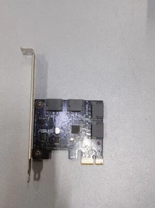 Carte SATA ASUS PCIe vers 4 - Pour pièces, sans emballage - Photo 1/9