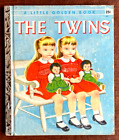 THE TWINS ~ vintage 1st "A" ed. Little Golden Book #227 ~ Eloise Wilkin children