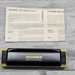 Hohner Mundharmonika exklusiv für L.L. Bean Key C Neu Nie Benutzt Ohne Karton #2 - Bild 1 von 6