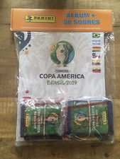 PANINI blank album COPA AMERICA 2019 Brazil incl. 50 embroidery bags a 5 stickers