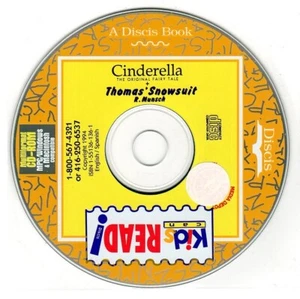 Discis: Cinderella & Thomas' Snowsuit (Age4-10) CD, 1994 Win/Mac - NEW in SLEEVE - Picture 1 of 2