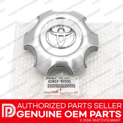 GENUINE Toyota 03-09 4Runner OEM Aluminum Wheel Center Hub Cap Cover 42603-60500 - Image 1 of 4