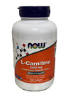 Now Foods L-Carnitine 1000 mg 100 Tablets EXP 07/2024 Sealed Fitness Support