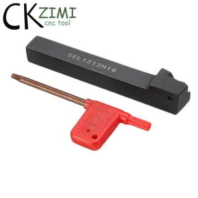 1× SEL 1212H16 12×100mm CNC Left Hand Thread Turning Tool Holder,For 16IR AG60  - Image 1 of 4