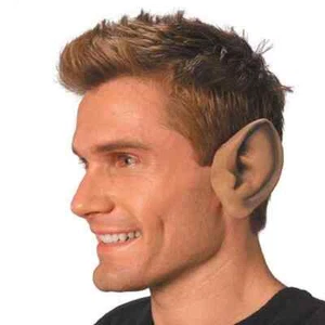 Pointed Ears Goblin Elf Alien Devil Halloween Latex Costume Accessory 6 COLORS - Picture 1 of 5