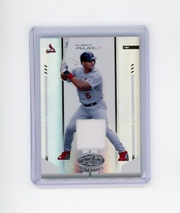 2004 Donruss Leaf Certified Albert Pujols Jersey Relic Patch /200 Cardinals