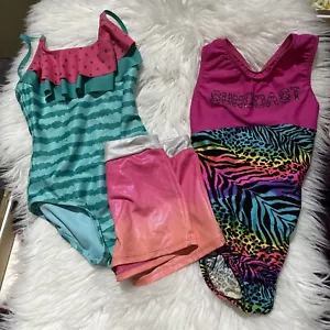 Set Of 6 Girls 6-6x Swimming And Gymnastics - Picture 1 of 6