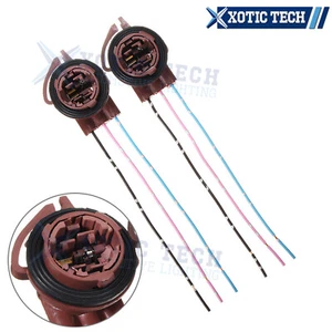 3-Wire Harness Sockets 3156 3157 Female Adapters For LED Turn Signal Brake Light - Picture 1 of 6