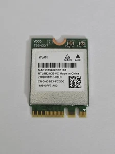 Genuine Dell Inspiron 3511 3510 3515 Wifi Bluetooth Card 0N33GX WS P/N N33GX - Picture 1 of 2