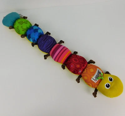 TOMY Lamaze Learning Curve Caterpillar Inchworm 24" Plush Crinkle Rattle Toy - Image 1 of 4