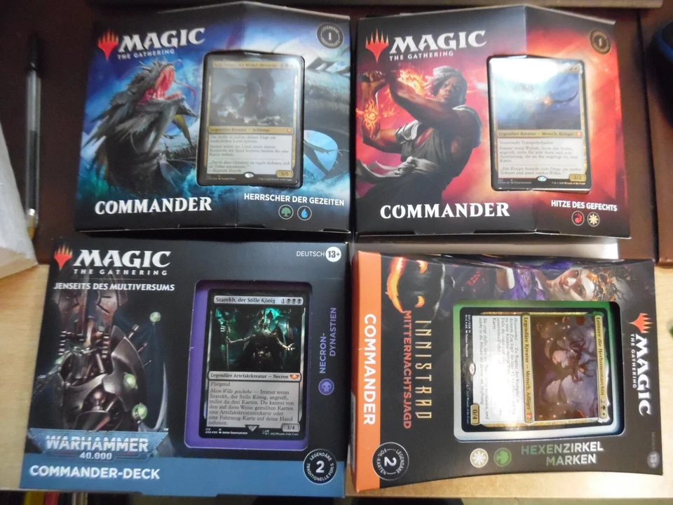 MtG Magic the Gathering COMMANDER / CHALLENGER DECK in DEUTSCH  !!!!!!!!!!!!! - Bild 1 von 1
