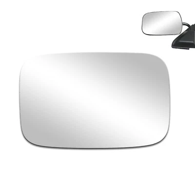 Espejo Cristal Repuesto Para 80-96 Ford F150 F250 F350 Conductor Lado Izquierdo LH Plano Foto 1 de 4