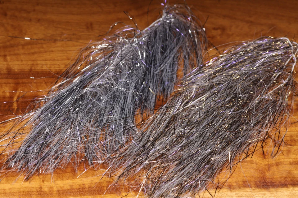 Senyo´s FRECKLED Predator Wrap Hareline USA UV Speckled #1 GOLD & #2 SILVER - Bild 1 von 1