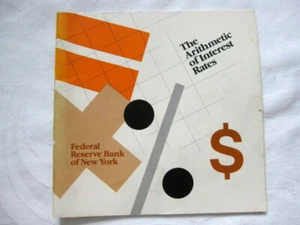 Public Information Department, The arithmetic of Interest Rates, Federal Reserve - Imagen 1 de 11