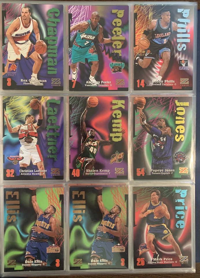 Individual 1998 NBA Skybox Z Force Basketball Cards (Complete Your Set!) - Image 1 of 3