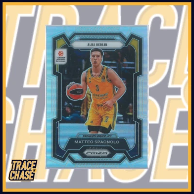 2023-24 Panini Prizm Euroleague Basketball Matteo Spagnolo Silver Parallel #41 - Image 1 of 3