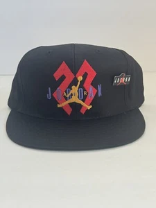 Vintage Air Jordan 23 Barcelona Hat Snapback Cap Youth With Pin - Picture 1 of 2