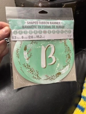 Mint to Be Bridal Shower Ribbon Banner Bridal Shower Wedding Decoration New!!! - Image 1 of 2