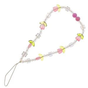 Auto Dekoration Anhänger Mädchen Telefon Lanyard Handgelenk Handy-Lanyard - Zdjęcie 1 z 12