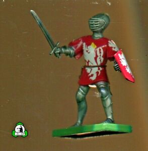 Britains: Red/White Foot Knight w/Sword