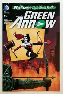 DC GREEN ARROW #47 Comic Book 2/16 NM- 9.2 Harley Quinn X-Over Variant Cover