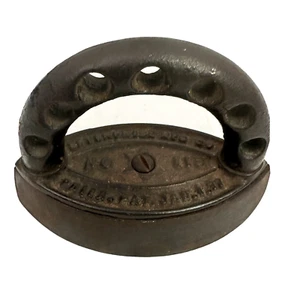 Miniature Flat Iron No 115 Enterprise Mfg.  Cast Iron Vintage - Picture 1 of 10