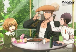 póster promocional Danganronpa Dangan ronpa Hakkenden Eight Dogs of the East anime - Imagen 1 de 2
